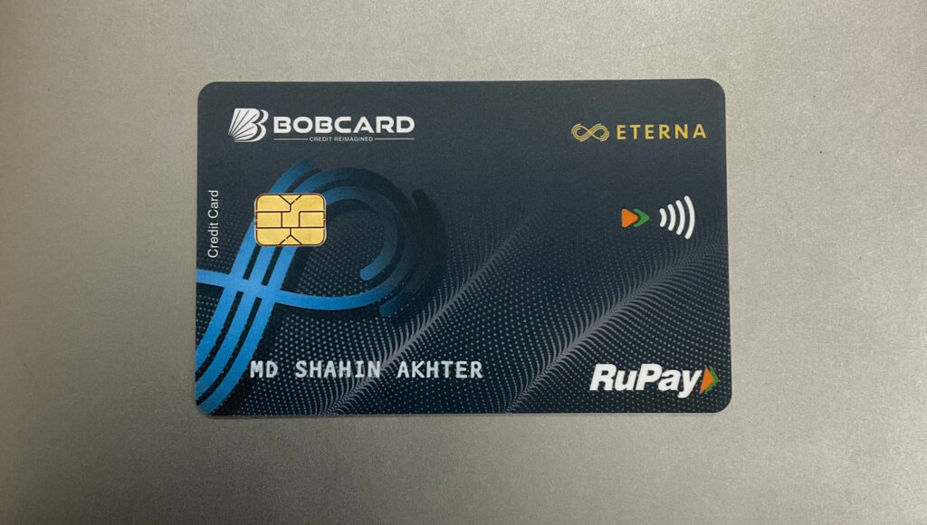BOB Eterna Credit Card BOB Eterna Credit Card